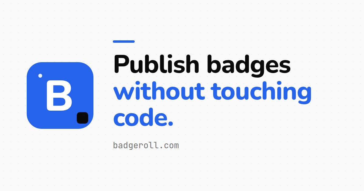 Badgeroll logo